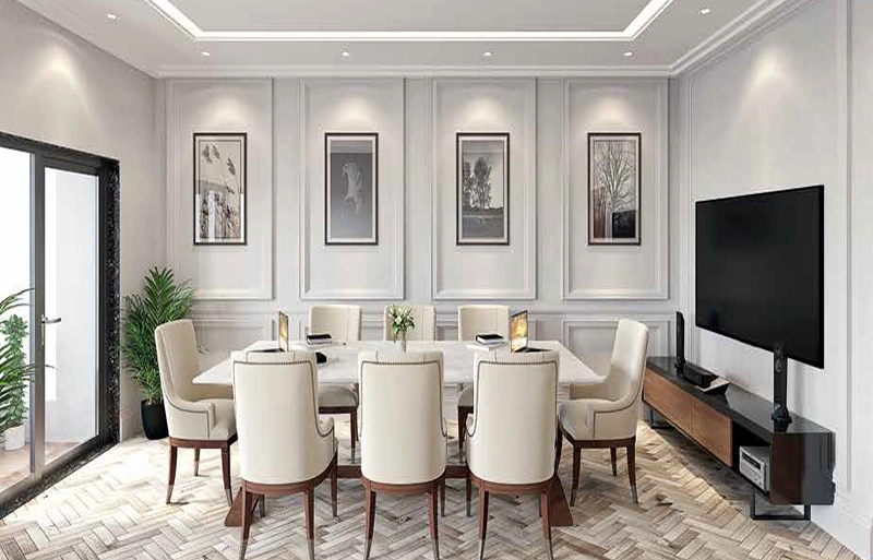 Arihant All Seasons luxury apartment dinning table